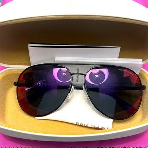 new Michael Kors aviator sunglasses.